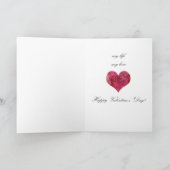 CARTE MY HEART VALENTINE CARD (Intérieur)