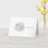 Carte My Life (Fleur jaune)