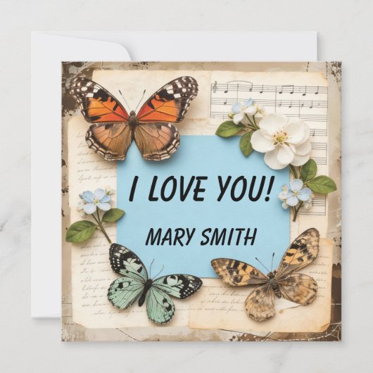 Carte My Scrapbook (Devant)