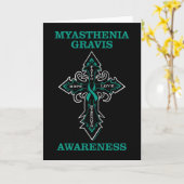 Carte Myasthenia Gravis (Fleur jaune)