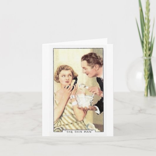 Carte Myrna Loy Thin Man (Devant)