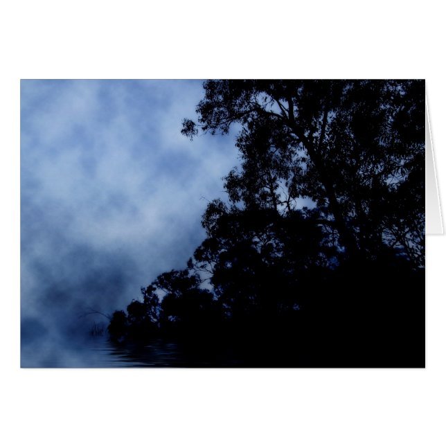 Carte Mystère bleue (Devant horizontal)