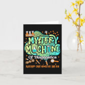 Carte Mystery Machine Of Diagnostics Lab Week 2025 Med L (Fleur jaune)