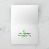 Carte Mystical Angel Lyme Disease Support (Intérieur)