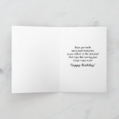 Carte Mystical Ethereal Dragon réflexion Anniversaire (Intérieur)