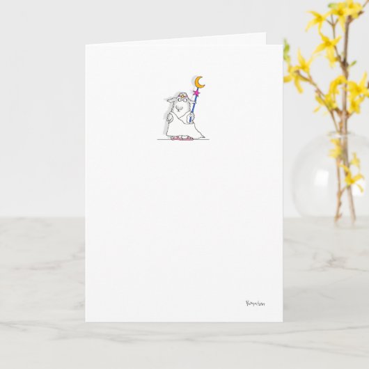 CARTE MYTH EWE (Fleur jaune)