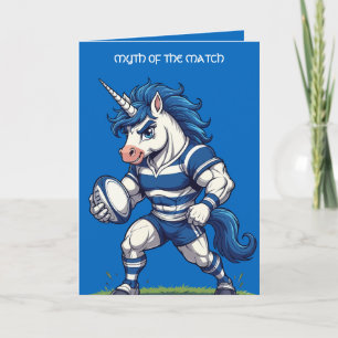 Carte Mythe de la Licorne de Rugby Écossaise