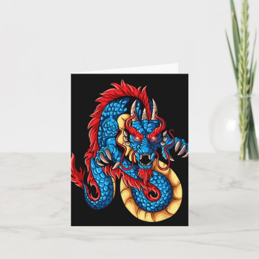 Carte Mythical Creatures China New Year Chinese New Year (Devant)