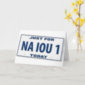 CARTE NA IOU 1 (Fleur jaune)