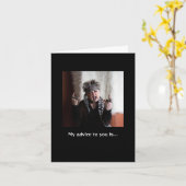 Carte N'abandonne pas tes rêves (Fleur jaune)