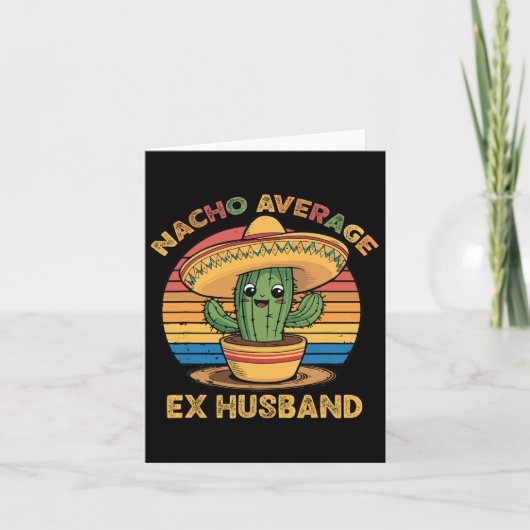Carte Nacho Average Ex Mari Matching Mexican Cinco De (Devant)