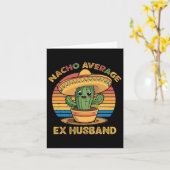 Carte Nacho Average Ex Mari Matching Mexican Cinco De (Fleur jaune)