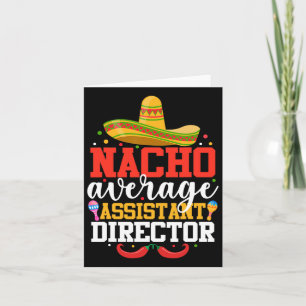 Carte Nacho Average Istant Director Mexicain Cinco De Ma