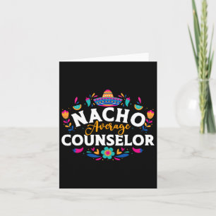 Carte Nacho Conseiller Moyen Cinco De Mayo Fam Correspon