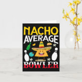Carte Nacho Moyenne Bowler Cinco De Mayo Bowling Mexicai (Fleur jaune)