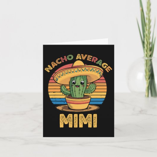 Carte Nacho Moyenne Mimi Correspondant Cinco De Mayo Mex (Devant)