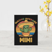 Carte Nacho Moyenne Mimi Correspondant Cinco De Mayo Mex (Fleur jaune)