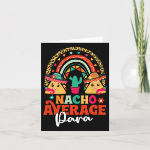 Carte Nacho Moyenne Paraprofessionnelle Cinco De Mayo Me