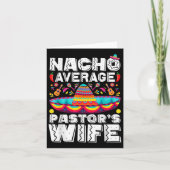 Carte Nacho Moyenne Pasteurs Épouse Prêcheuse Cinc Relig (Devant)