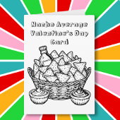 Carte Nacho Moyenne Saint Valentin