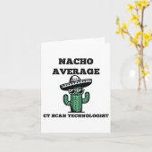 Carte Nacho Moyenne Technologue en numérisation Ct Mexic (Fleur jaune)