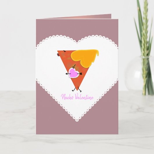 Carte Nacho Valentine (Devant)