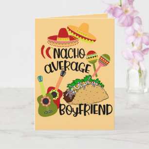 Carte Nacho Votre Copain Moyen   Amour drôle de la Saint