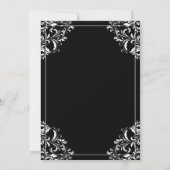 Carte Nadine Seating Chart Table List | Noir (Dos)
