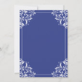Carte Nadine Seating Chart Table List | Royal Blue (Dos)