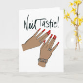 Carte NailTastic ! (Fleur jaune)