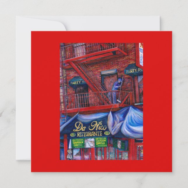 Carte N'aimez-vous pas la peinture rouge ? New York City (Devant)