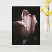 Carte naissance (Fleur jaune)