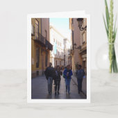 Carte Naissance à Valence, Valence, Espagne (Devant)