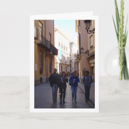 Carte Naissance à Valence, Valence, Espagne (Devant)