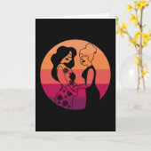 Carte Naissance de Doula Midwoman obstétricienne (Fleur jaune)