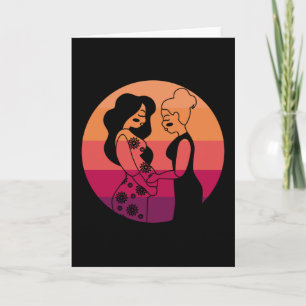 Carte Naissance de Doula Midwoman obstétricienne