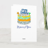 Carte Naissance de Nephew (Dos)