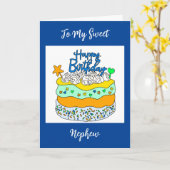 Carte Naissance de Nephew (Fleur jaune)