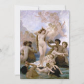 Carte Naissance de Vénus par William-Adolphe Bouguereau (Devant)