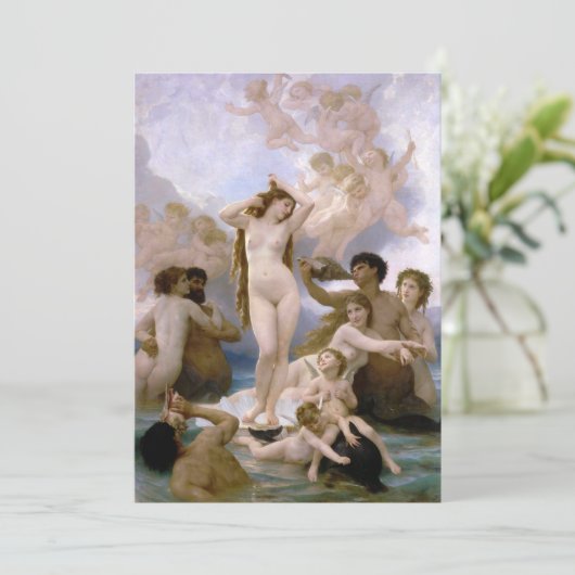Carte Naissance de Vénus par William-Adolphe Bouguereau (Debout devant)