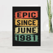 Carte Naissance En Juin 1981 (Devant)