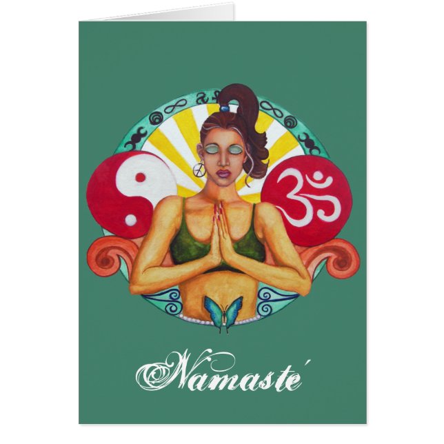 Carte Namaste (Devant)