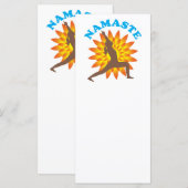 Carte Namaste (Devant / Derrière)