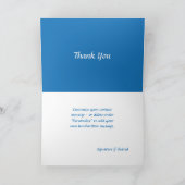 Carte Namaste Citation Merci Dainty Fleurs blanches (Intérieur)