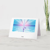 Carte Namaste Citation Merci Yoga Pose Arbre de vie (Dos)