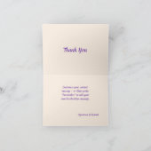 Carte Namaste Merci Beaux papillons Pastel (Intérieur)