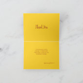 Carte Namaste Merci Sunflower Design (Intérieur)