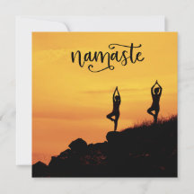 Namaste Woman Méditation Spirituelle Moderne Yoga