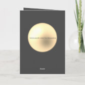 Carte Nan & Grandad Pearl Anniversaire Salutation (Dos)