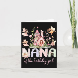 Carte Nana de la famille magique de la fée de la fille d